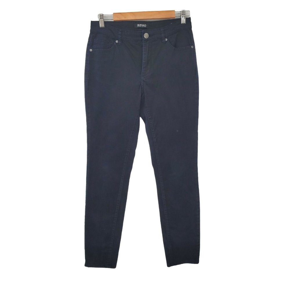 Buffalo David Bitton Womens‎ Black HOPE Mid Rise Skinny Stretch Jeans Sz 29X30